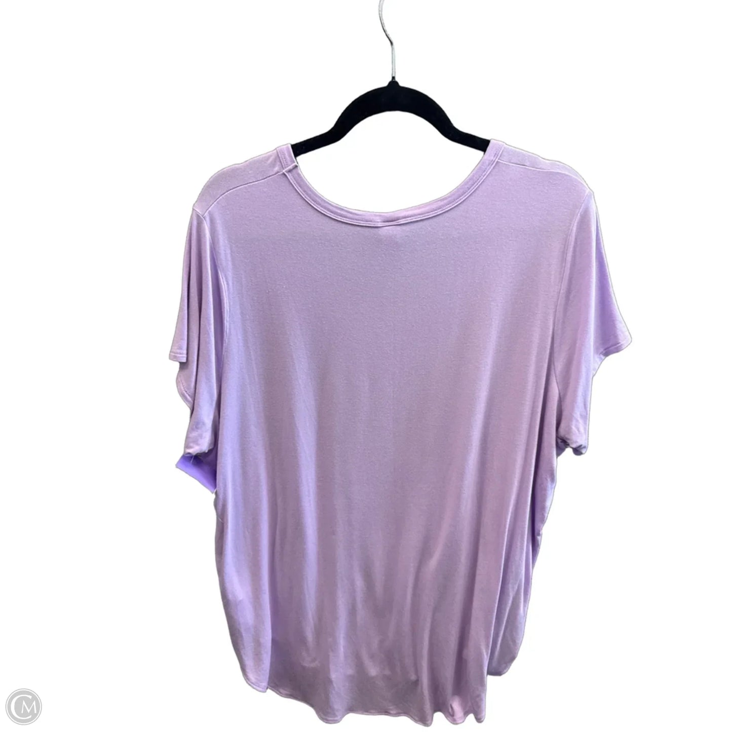 Top Short Sleeve By Old Navy In Purple, Size: Xl
