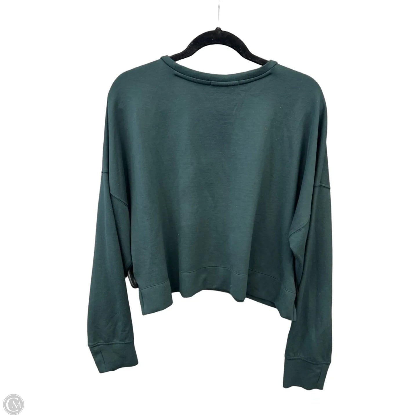 Top Long Sleeve By Happily Grey In Green, Size: Xl