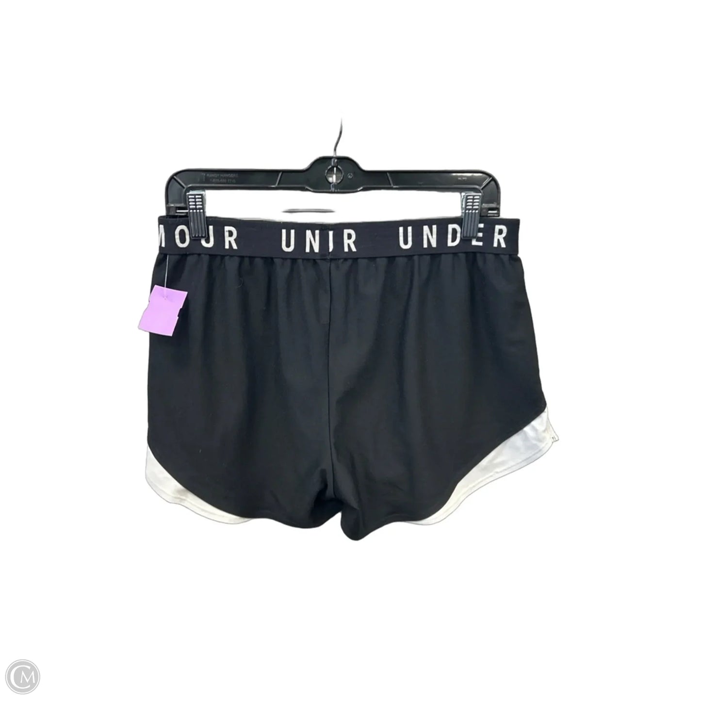 Athletic Shorts By Under Armour In Black, Size: L