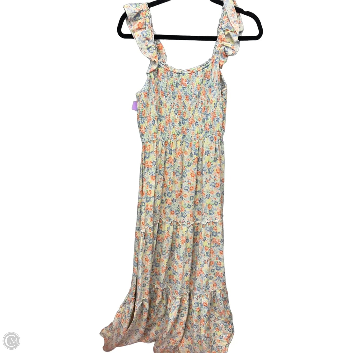 Dress Casual Maxi By Old Navy In Floral Print, Size: M