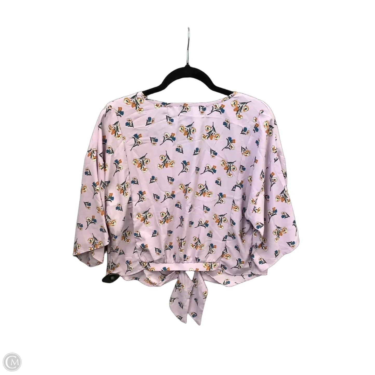 Top Short Sleeve By Clothes Mentor In Purple, Size: M
