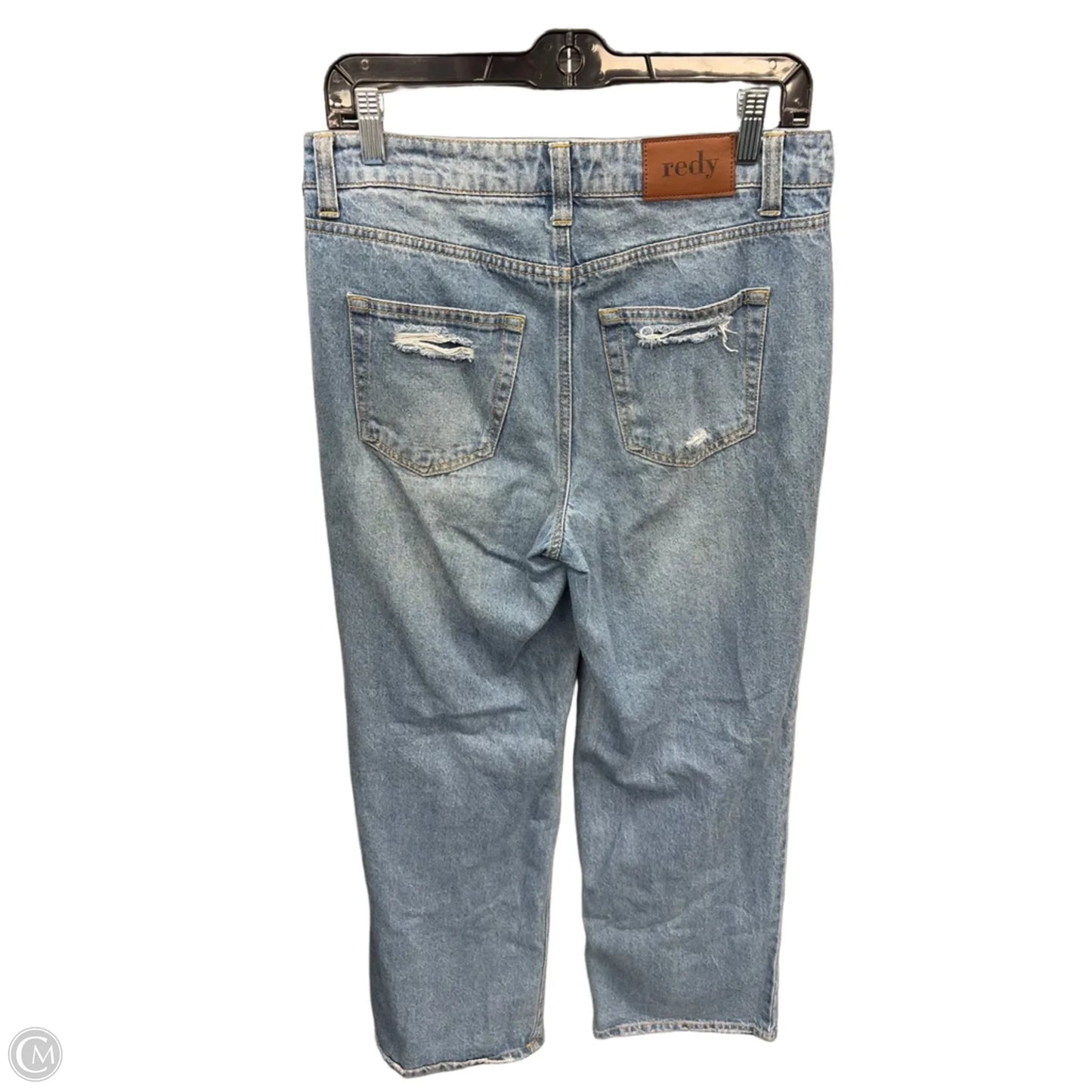 Jeans Wide Leg By Clothes Mentor In Blue Denim, Size: 2
