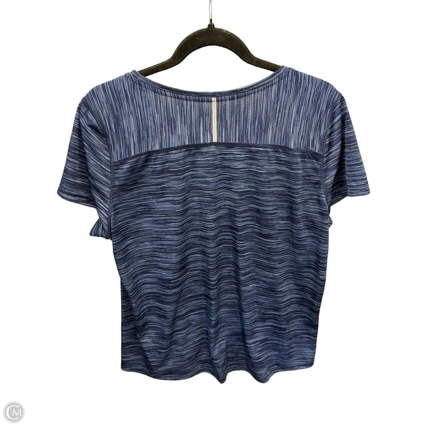 Athletic Top Short Sleeve By Tek Gear In Blue, Size: Xl