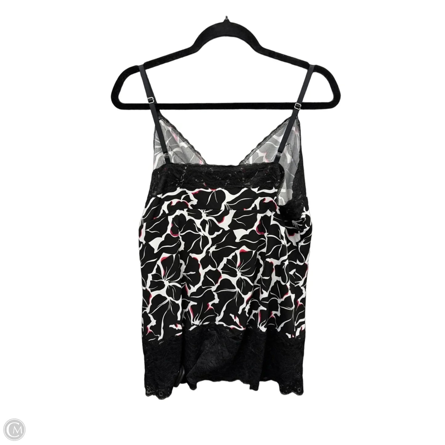 Top Sleeveless By White House Black Market In Black & White, Size: Xl