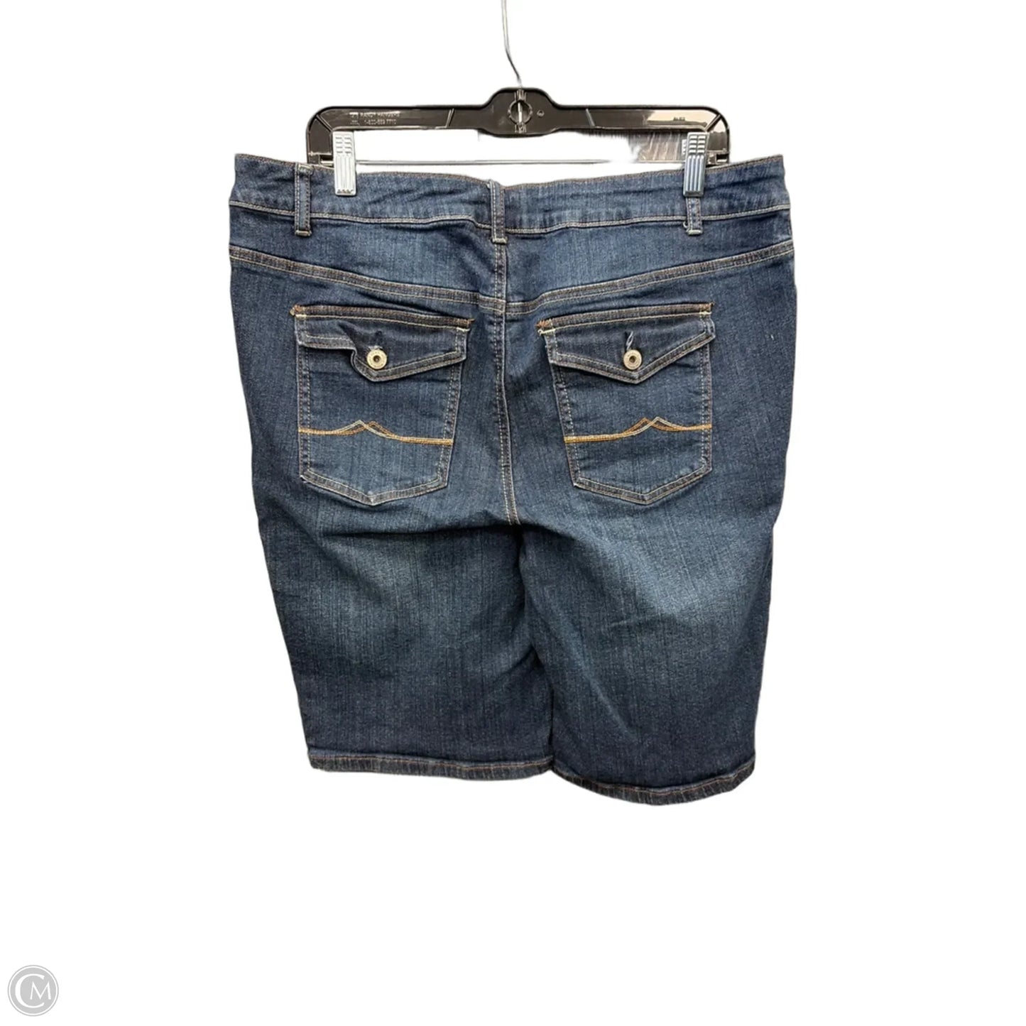 Shorts By Ruff Hewn In Blue Denim, Size: 16