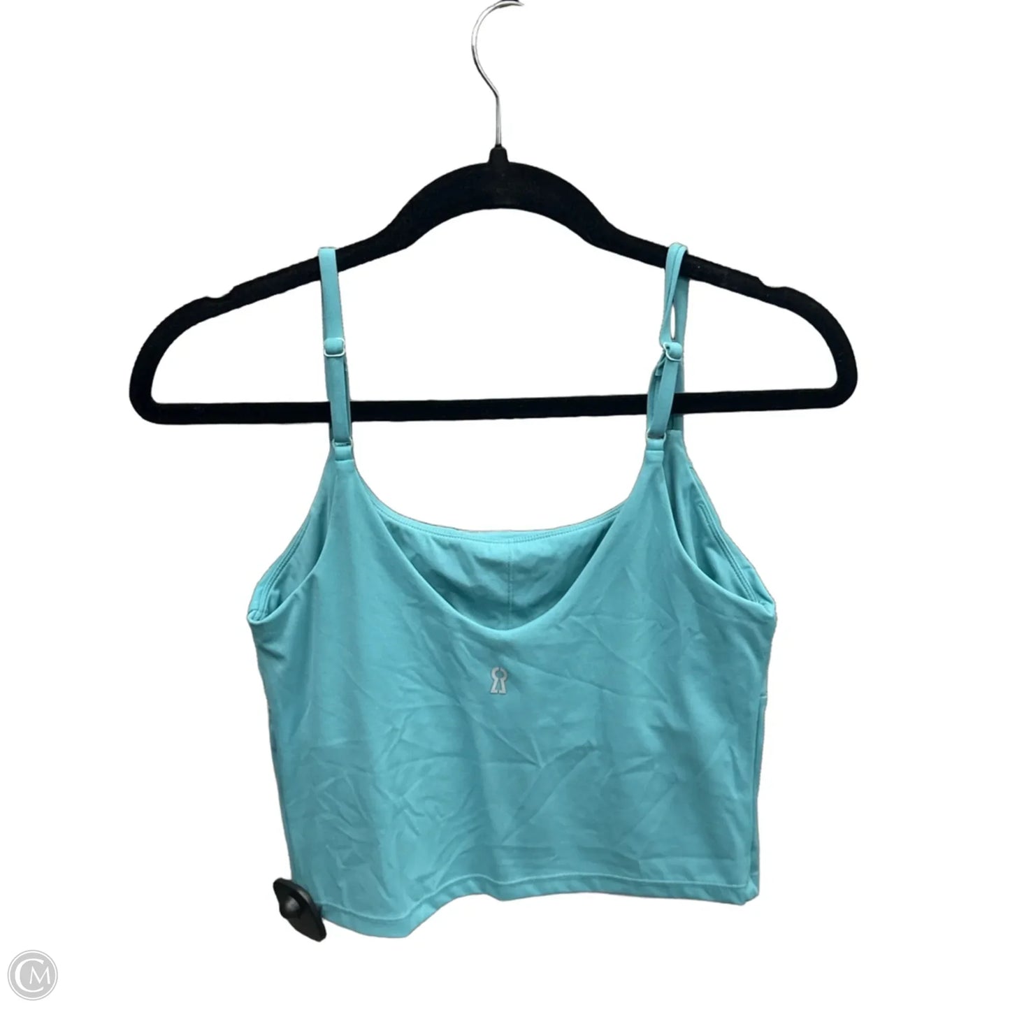 Athletic Bra By Clothes Mentor In Teal, Size: M