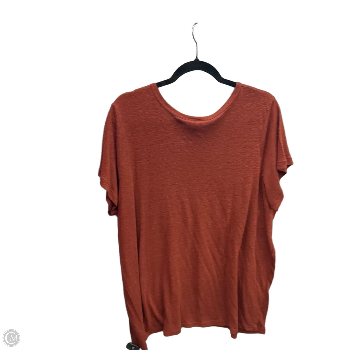 Top Short Sleeve By Torrid In Bronze, Size: 3x