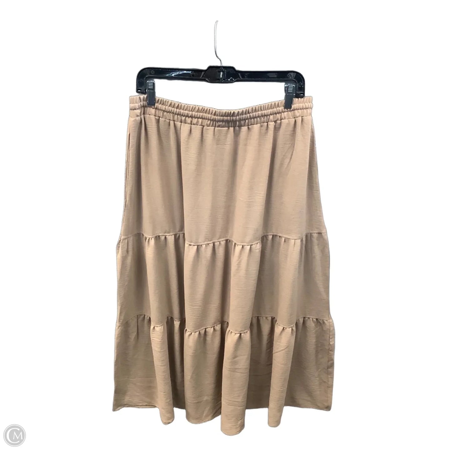 Skirt Maxi By Clothes Mentor In Brown, Size: 12