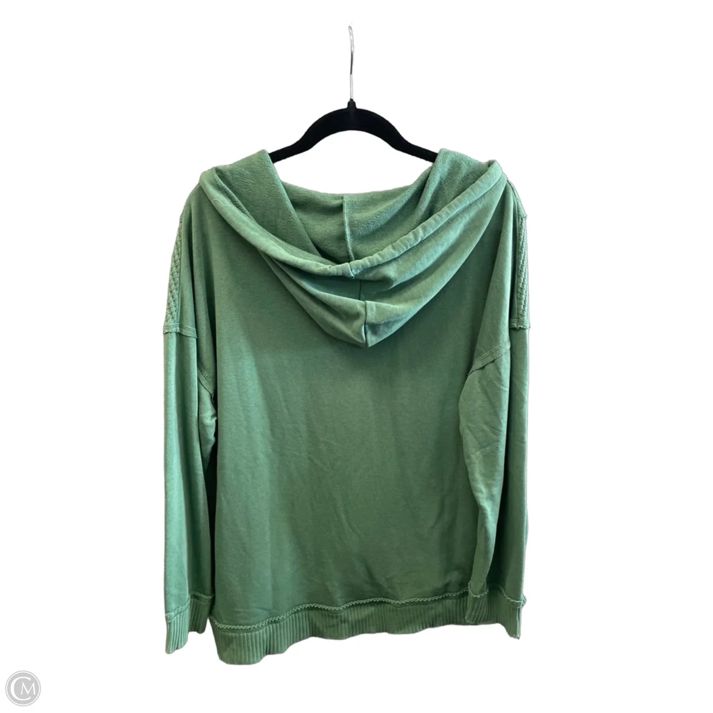 Top Long Sleeve By Time And Tru In Green, Size: Xl