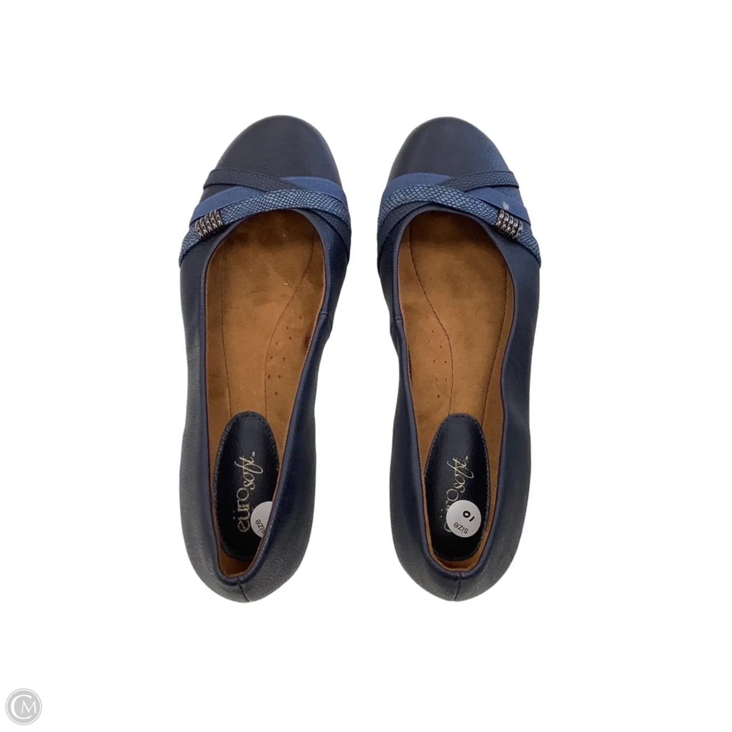 Shoes Flats By Sofft In Navy, Size: 10