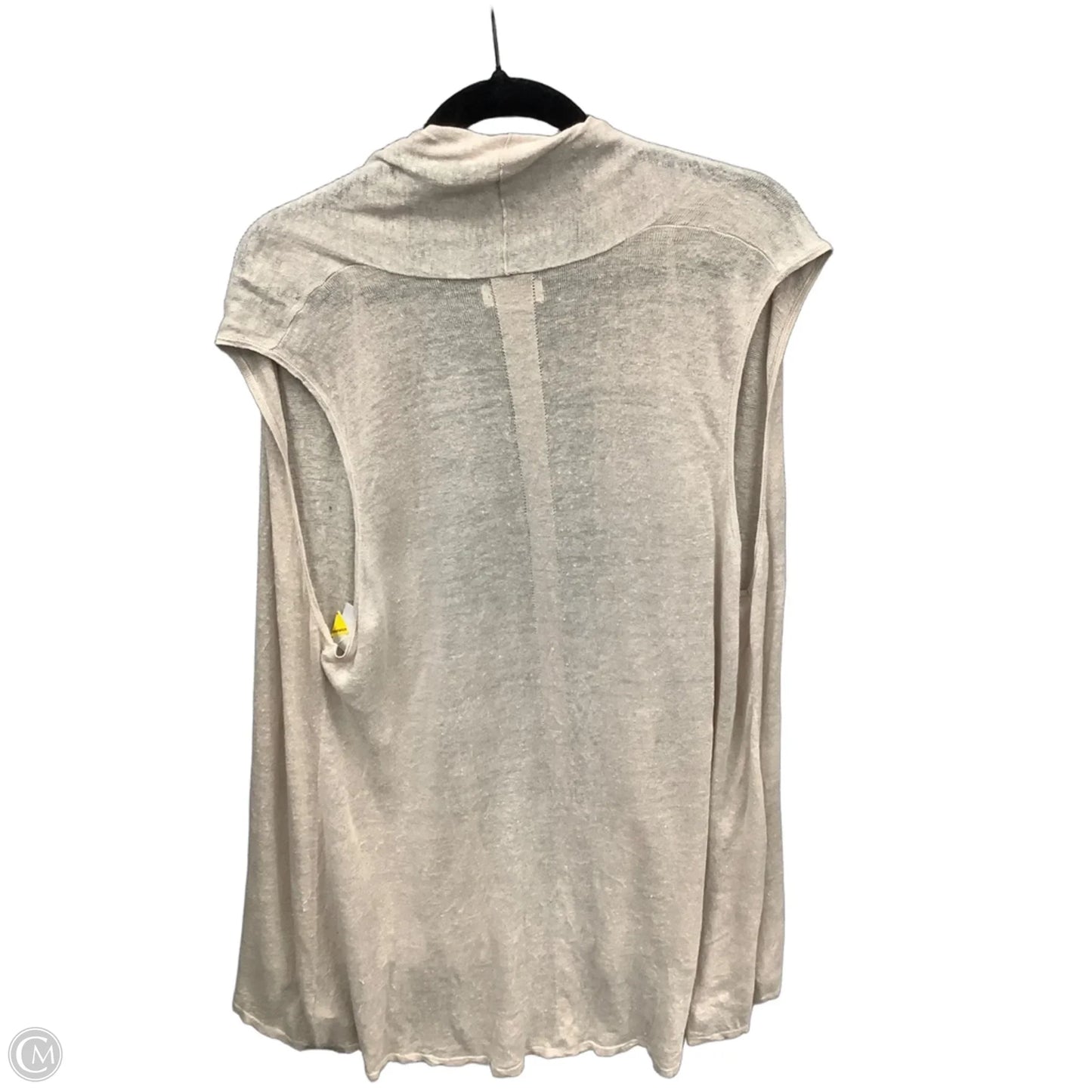 Vest Other By St Tropez In Tan, Size: Xl