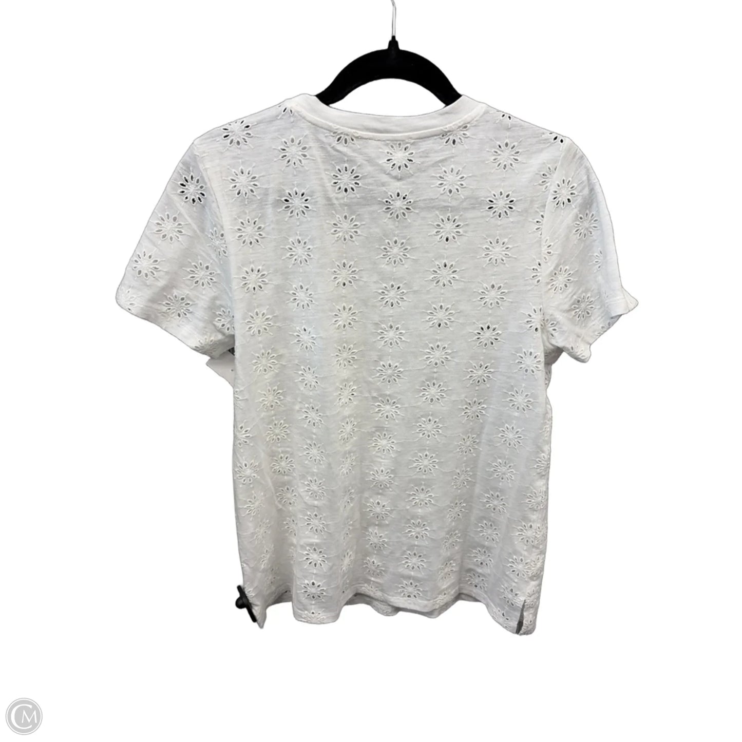 Top Short Sleeve By Maurices In White, Size: M