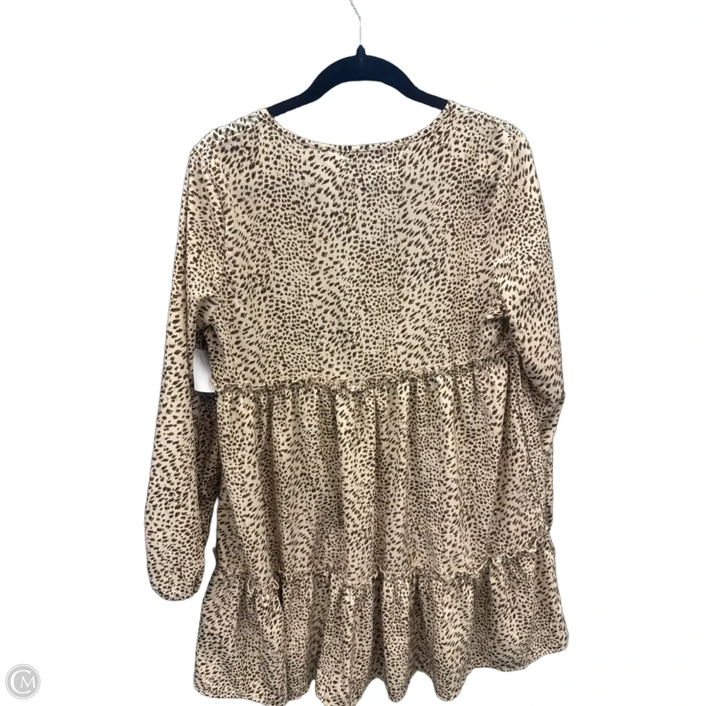 Dress Casual Midi By Shein In Brown, Size: M