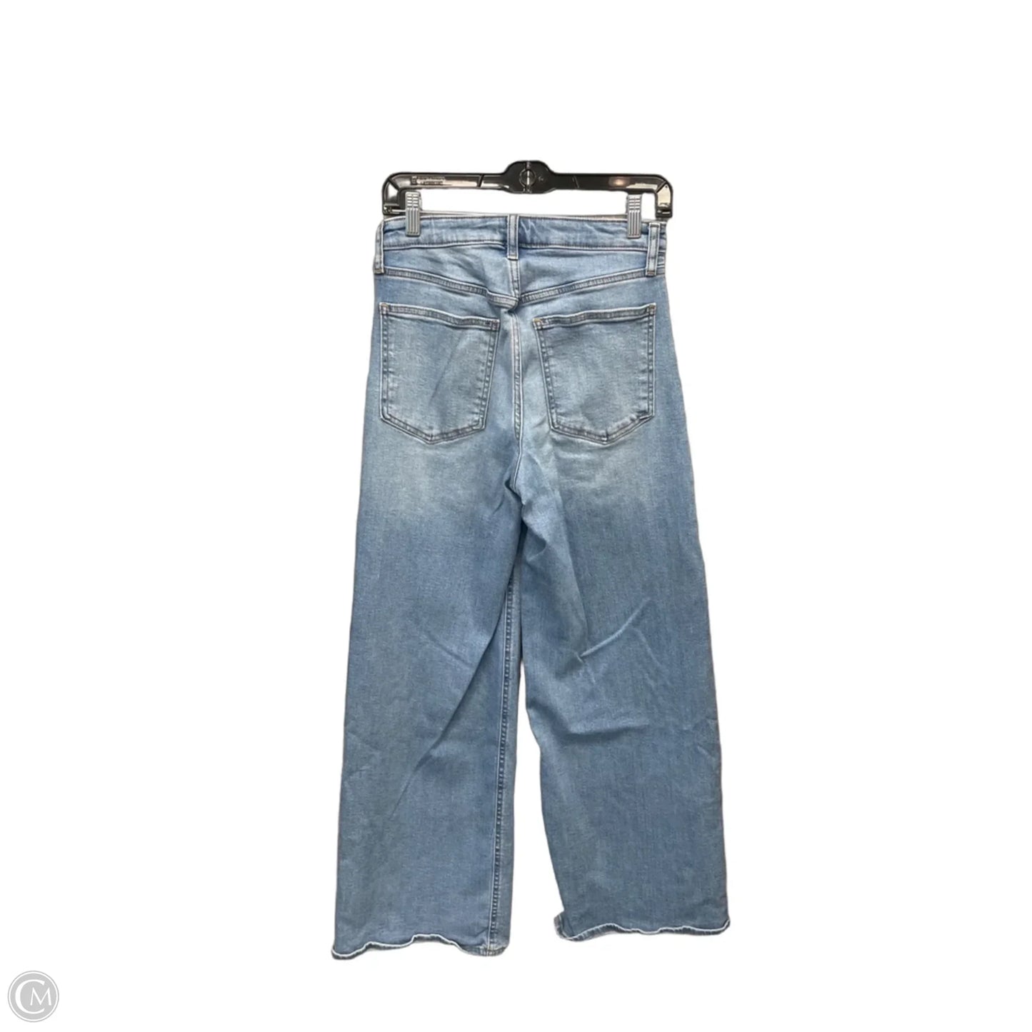 Jeans Wide Leg By Universal Thread In Blue Denim, Size: 8