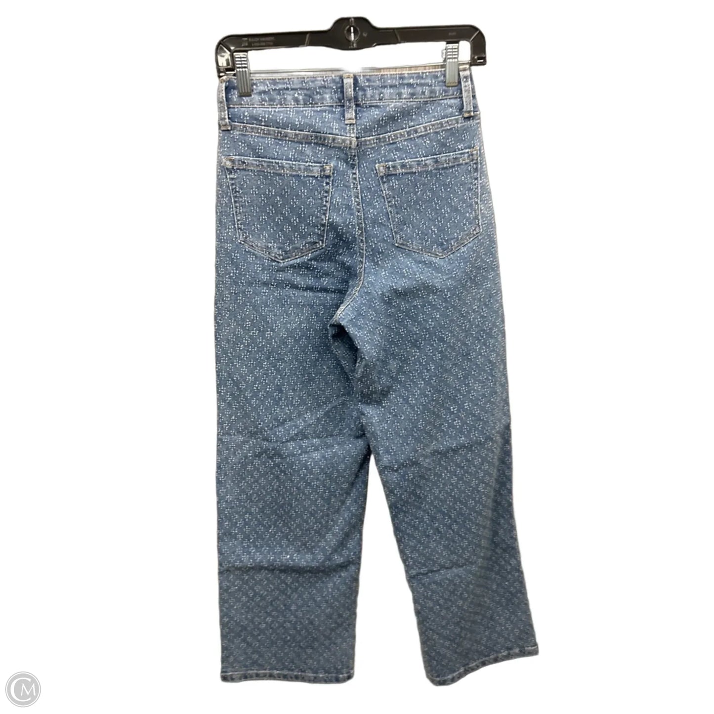 Jeans Straight By Time And Tru In Blue Denim, Size: 0