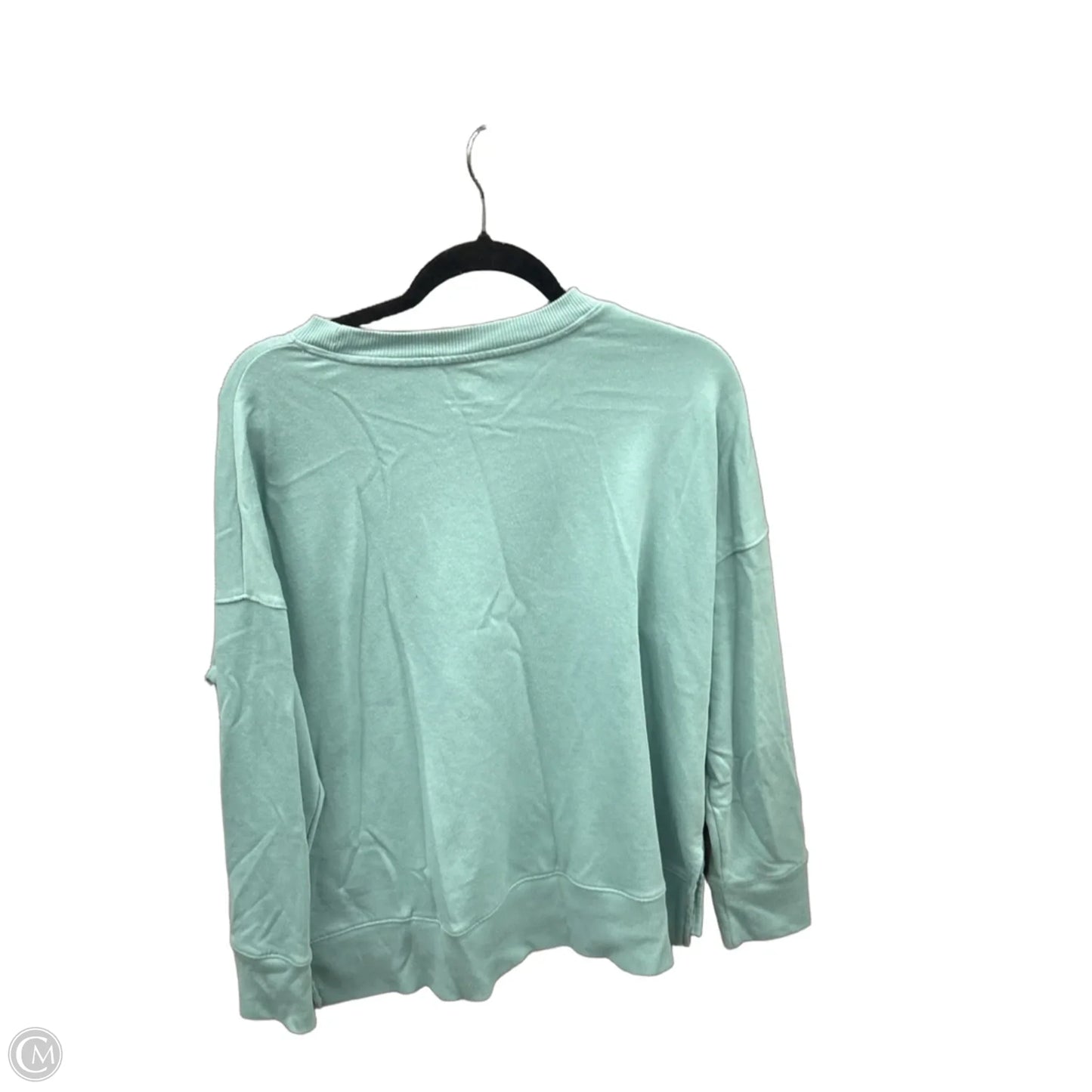 Top Long Sleeve By Time And Tru In Green, Size: L