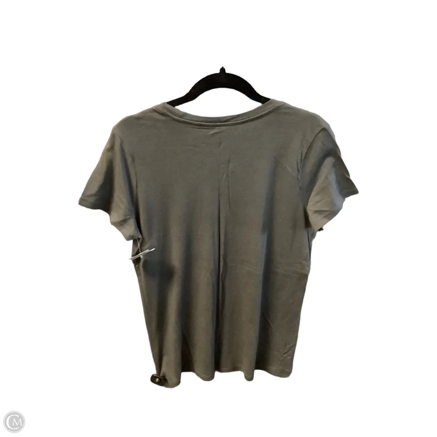 Top Short Sleeve By Gap In Grey, Size: L