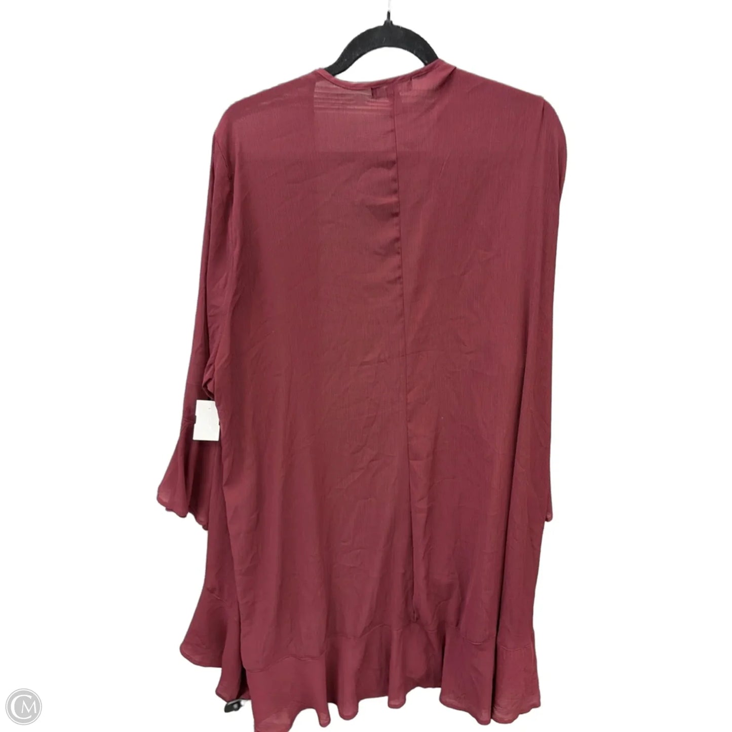 Cardigan By Torrid In Red, Size: 3x