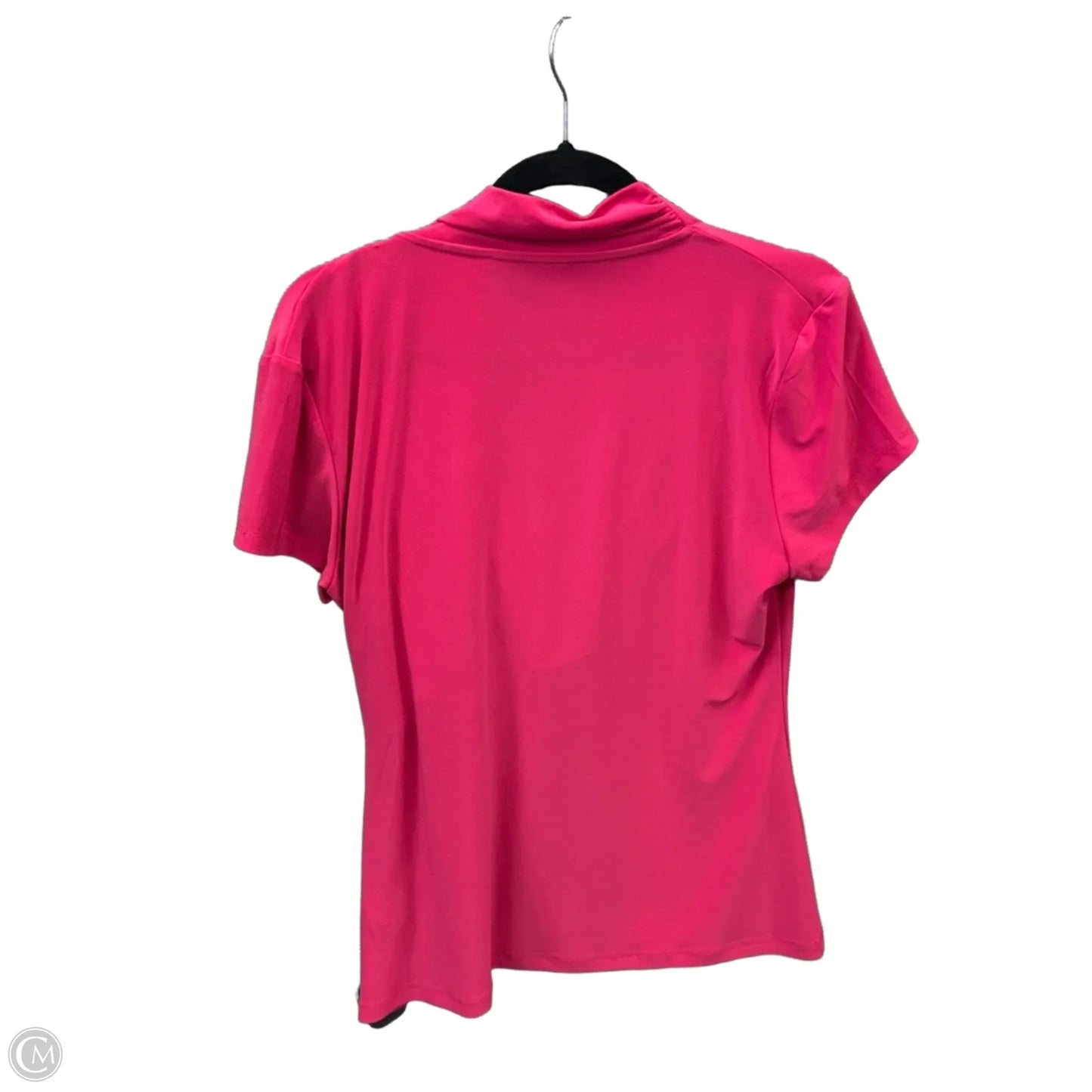 Top Short Sleeve By Dkny In Pink, Size: Xl