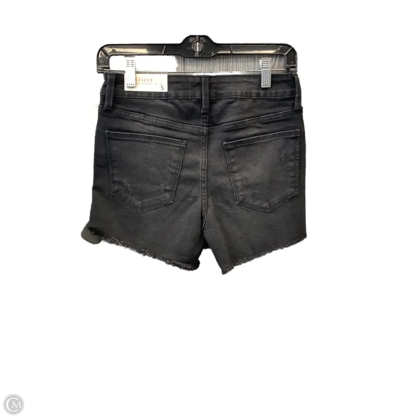 Shorts By Clothes Mentor In Black Denim, Size: 4