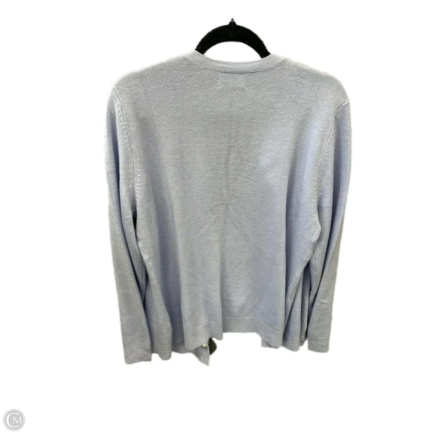 Cardigan By Croft And Barrow In Purple, Size: L