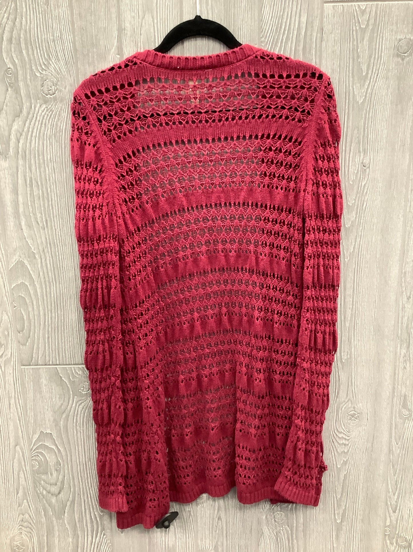 Sweater Cardigan By Matilda Jane In Red, Size: M