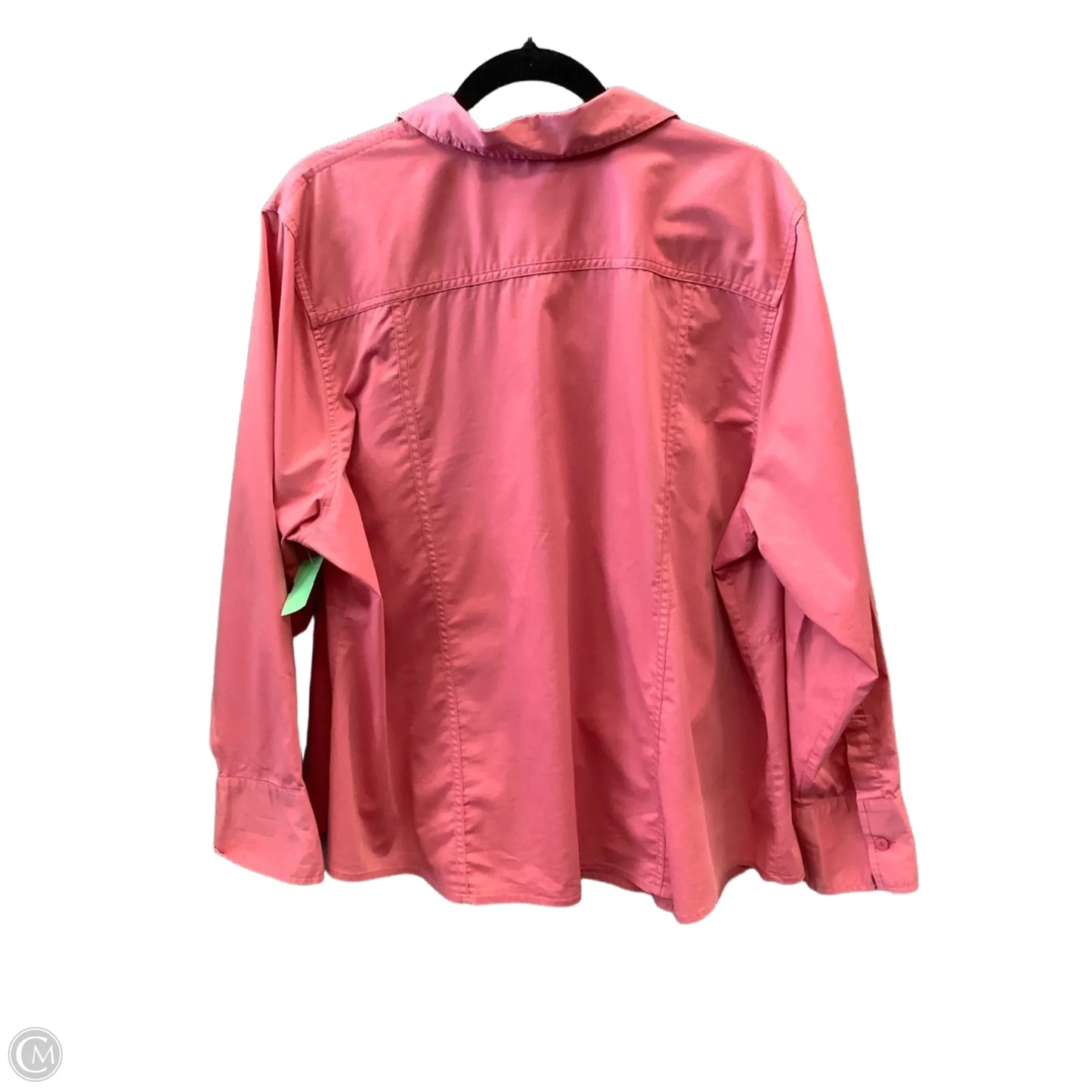 Top Long Sleeve By Lane Bryant In Pink, Size: 3x