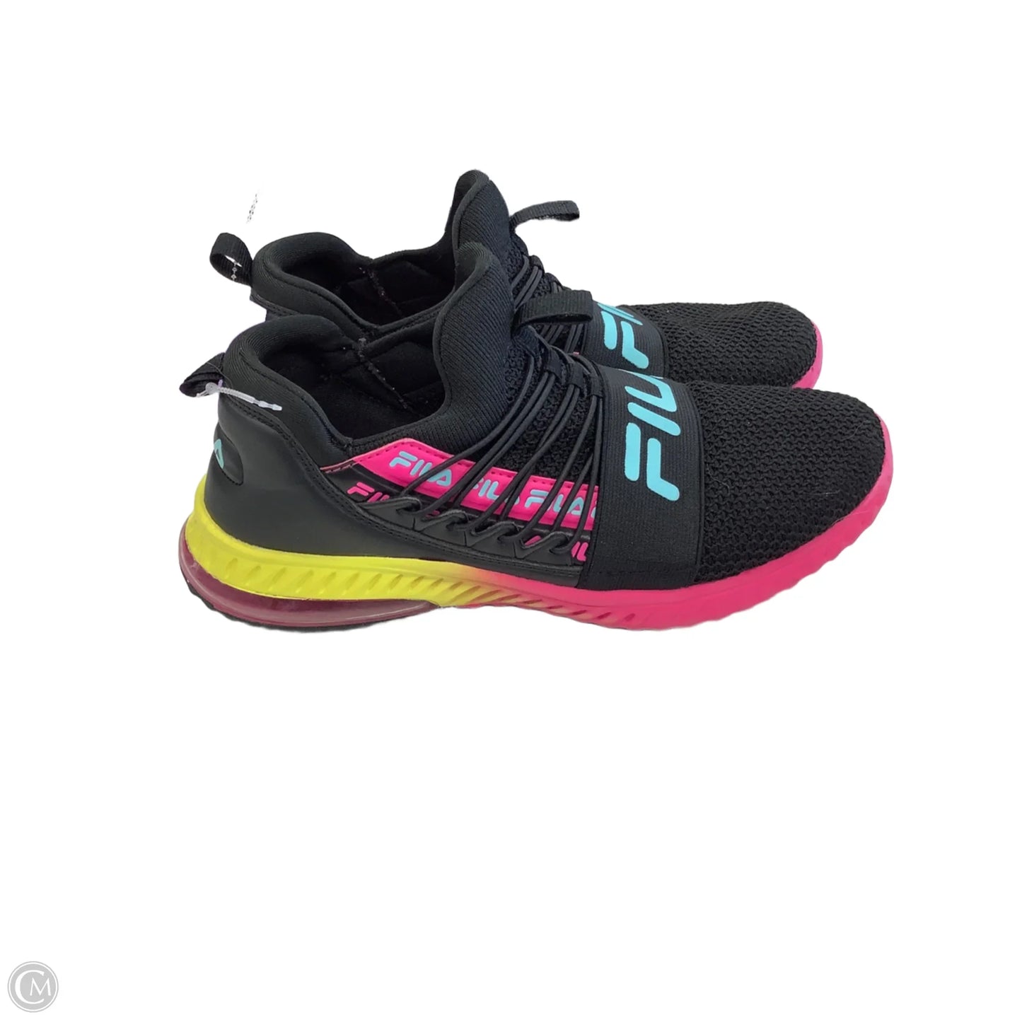 Shoes Athletic By Fila In Black, Size: 6