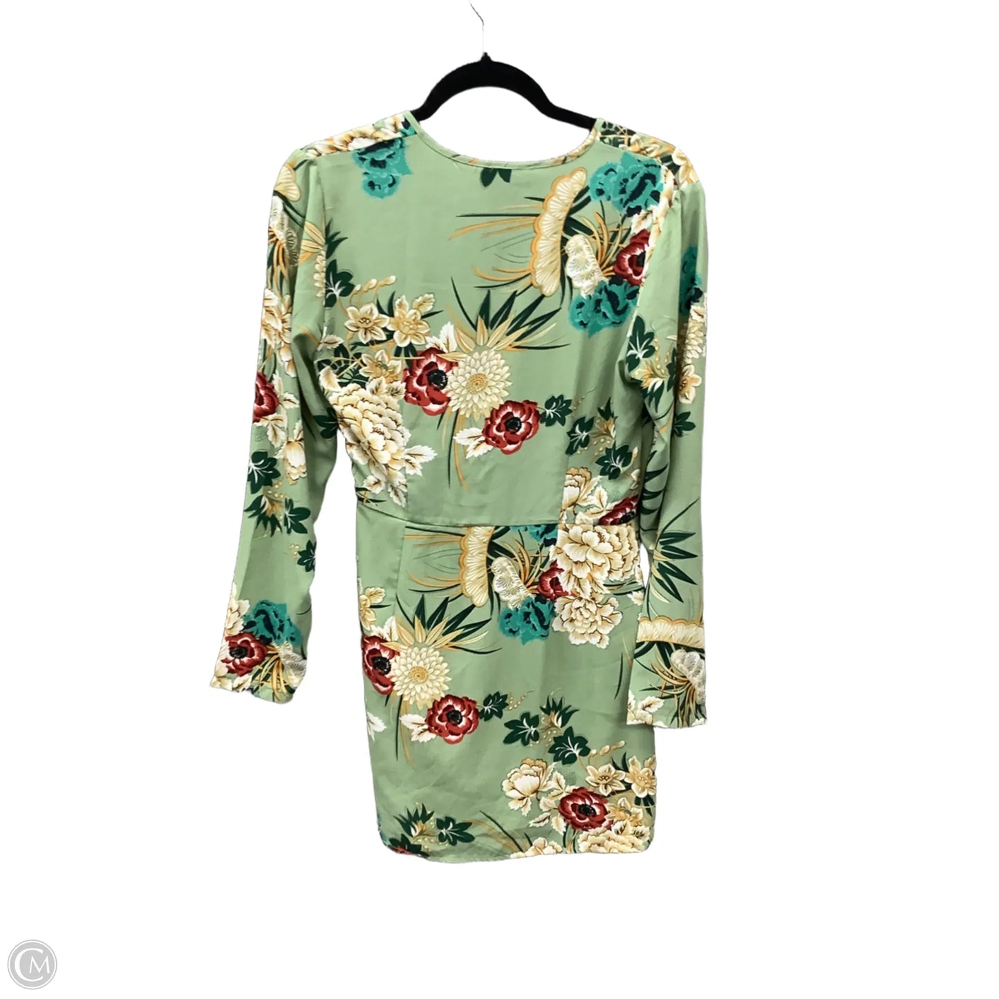 Dress Casual Short By Pretty Little Thing In Floral Print, Size: S