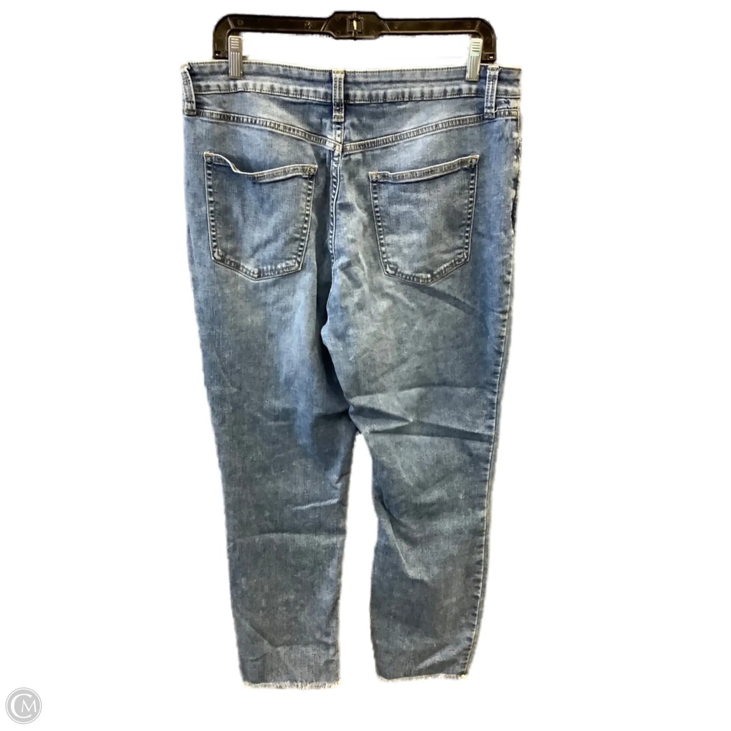 Jeans Skinny By Lc Lauren Conrad In Blue Denim, Size: 14