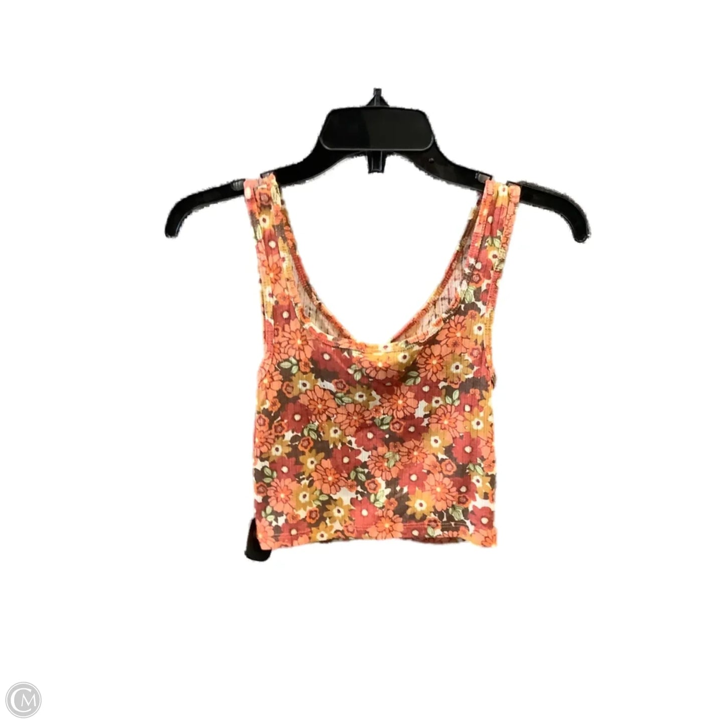 Top Sleeveless By Colsie In Floral Print, Size: S