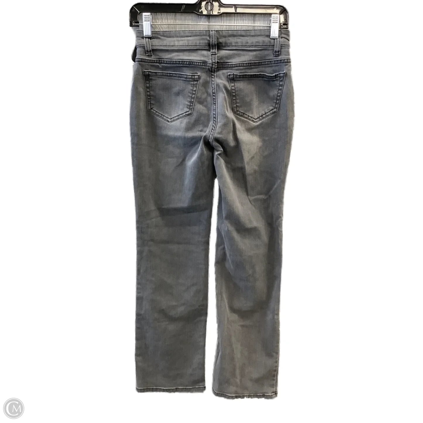 Jeans Straight By Clothes Mentor In Grey, Size: 0