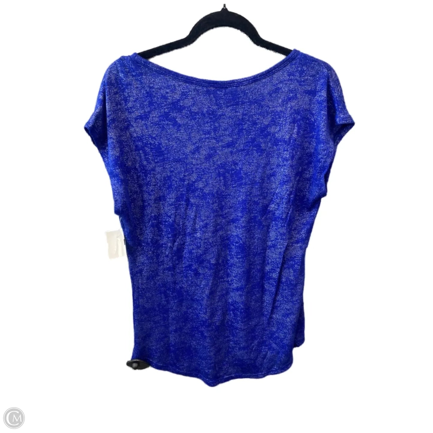 Top Short Sleeve By Ana In Blue, Size: M