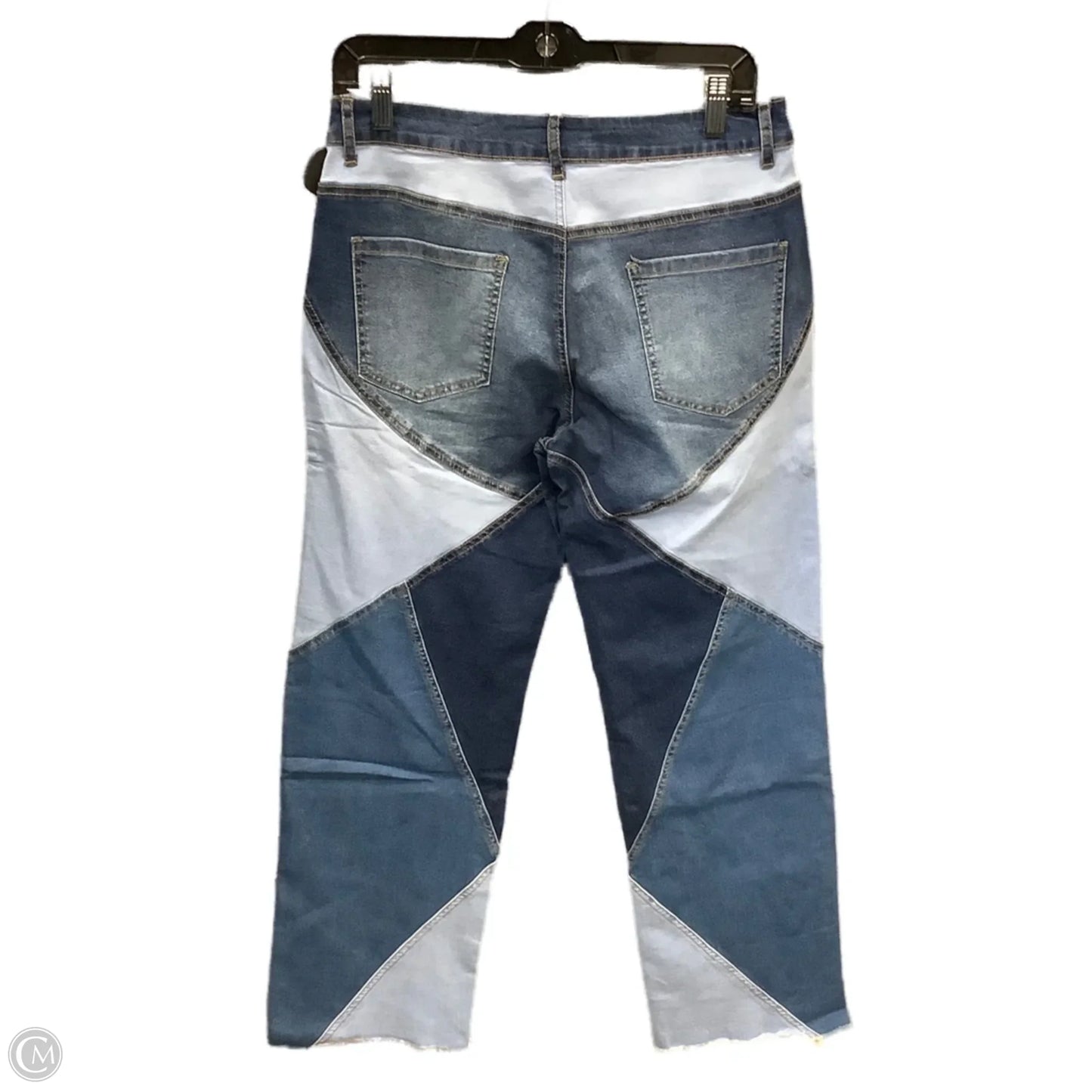 Jeans Straight By Clothes Mentor In Blue Denim, Size: 12