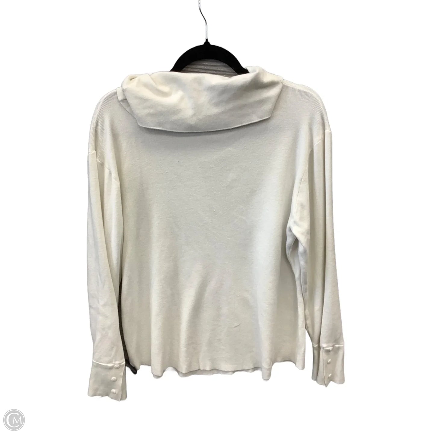 Top Long Sleeve By Clothes Mentor In White, Size: Xxl
