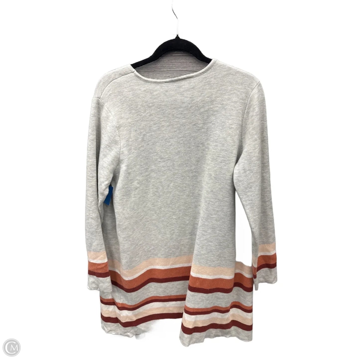 Cardigan By Apt 9 In Grey, Size: L