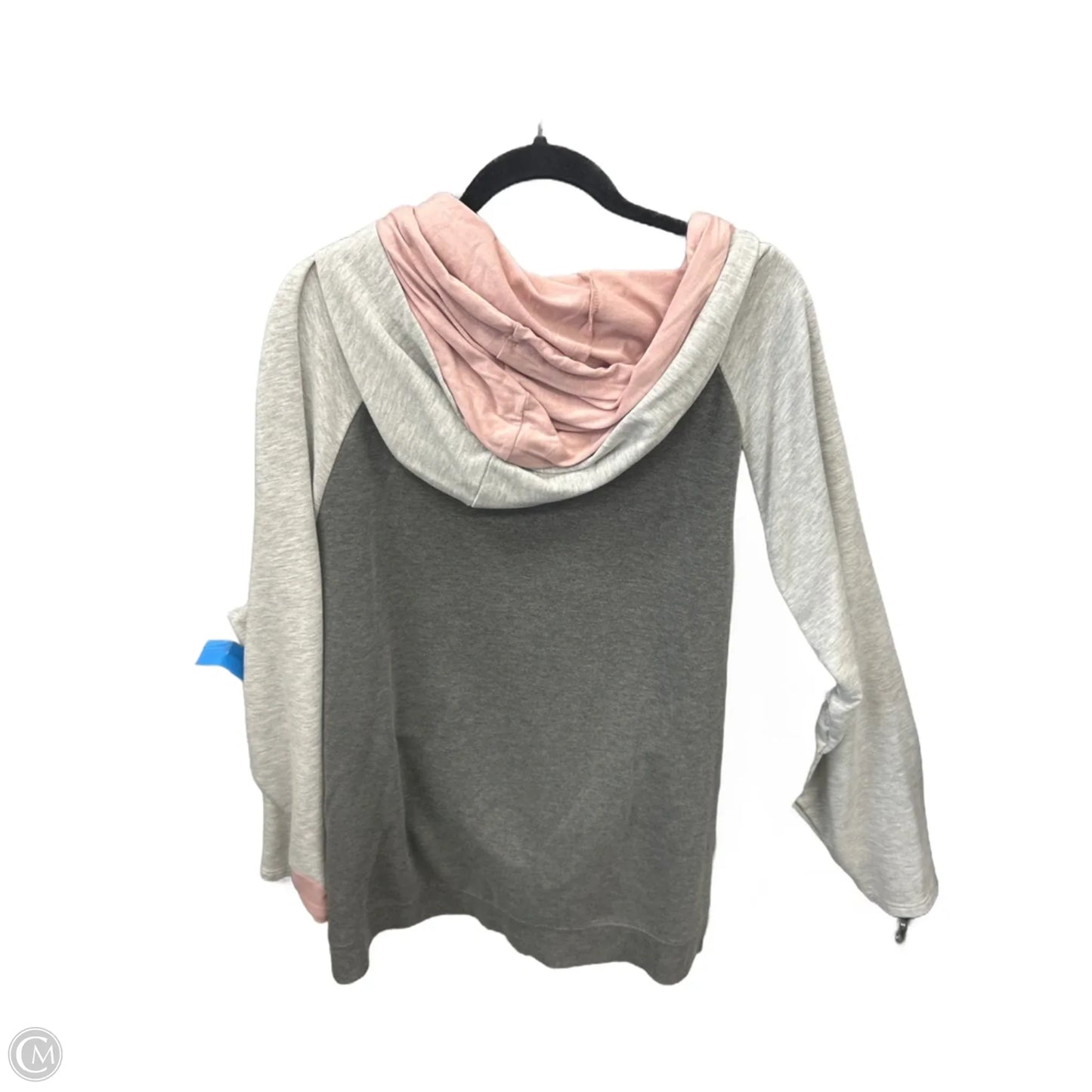 Sweatshirt Hoodie By Maurices In Grey, Size: 3x