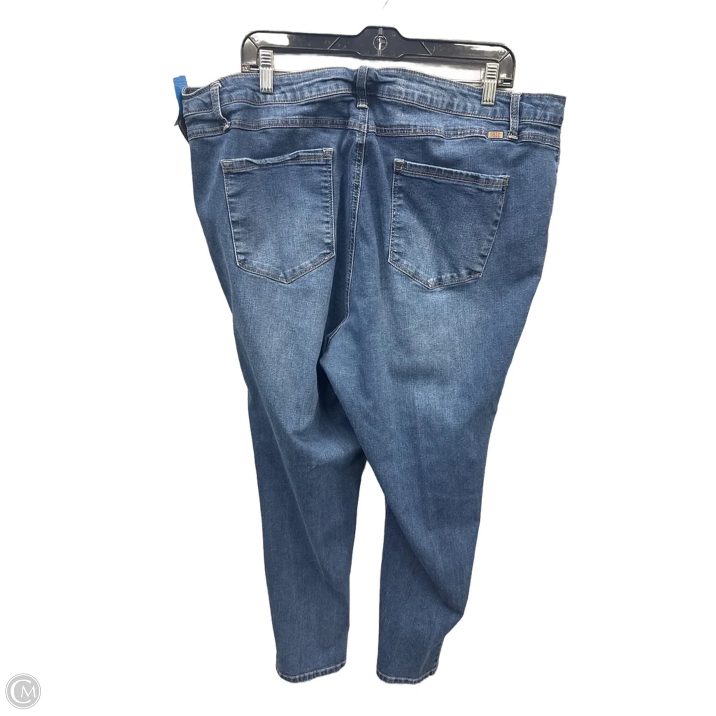 Jeans Skinny By 1822 Denim In Blue Denim, Size: 24