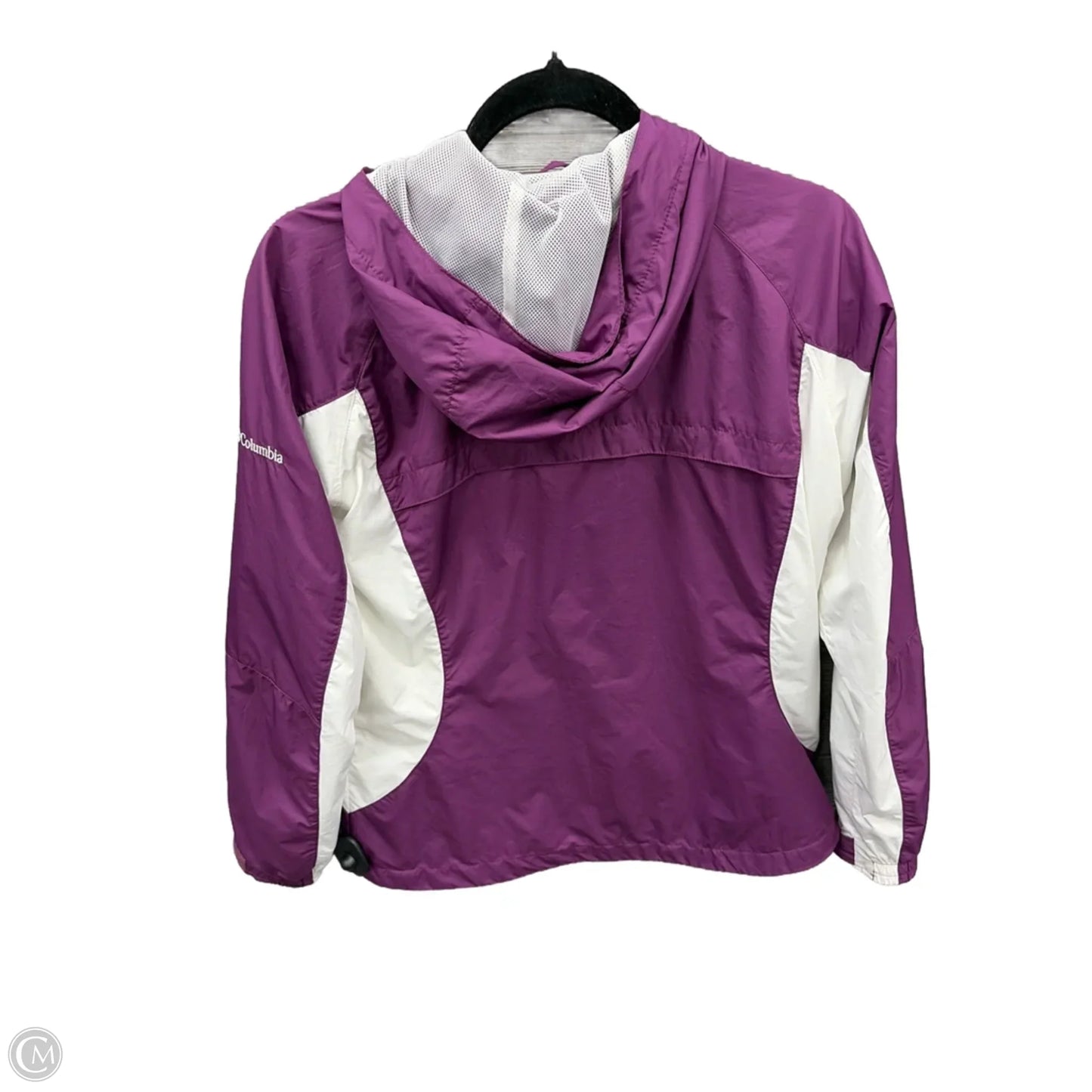 Athletic Jacket By Columbia In Purple, Size: M