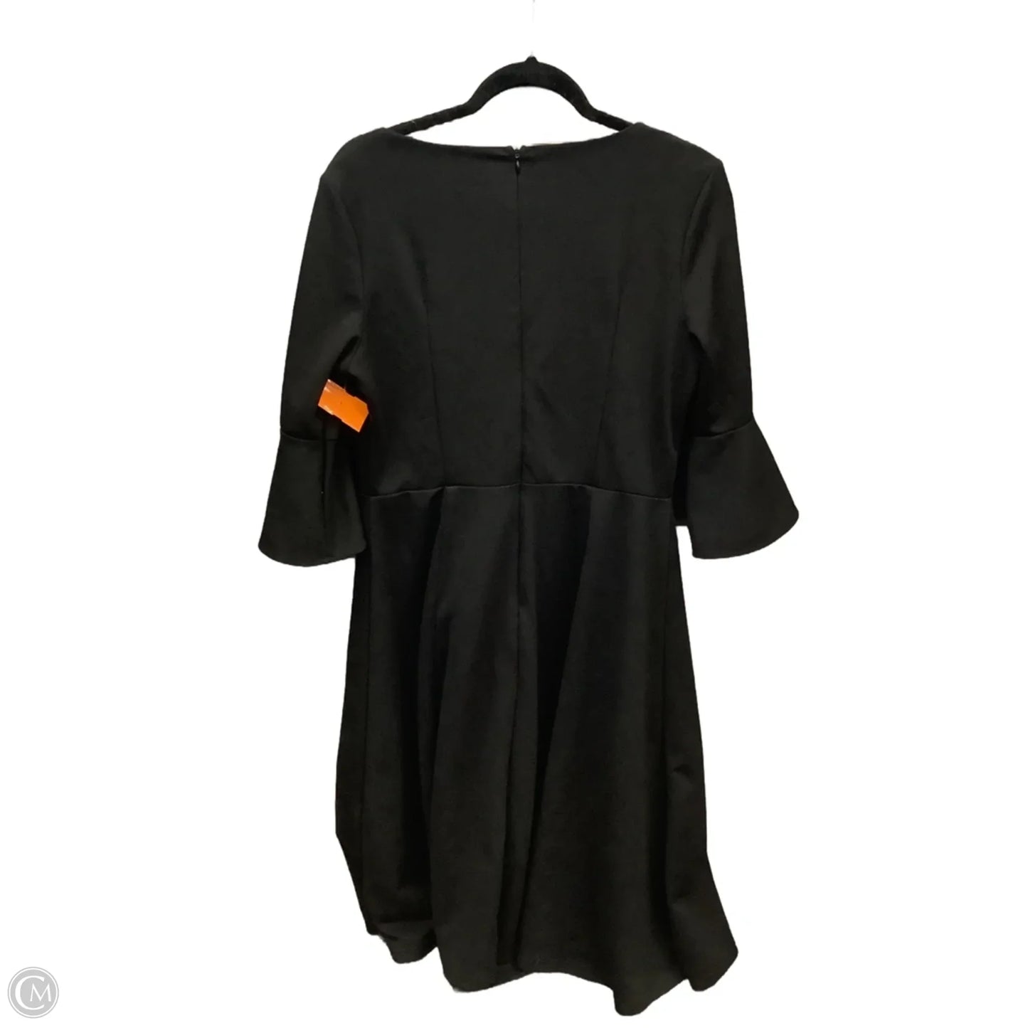 Dress Casual Midi By Clothes Mentor In Black, Size: Xl