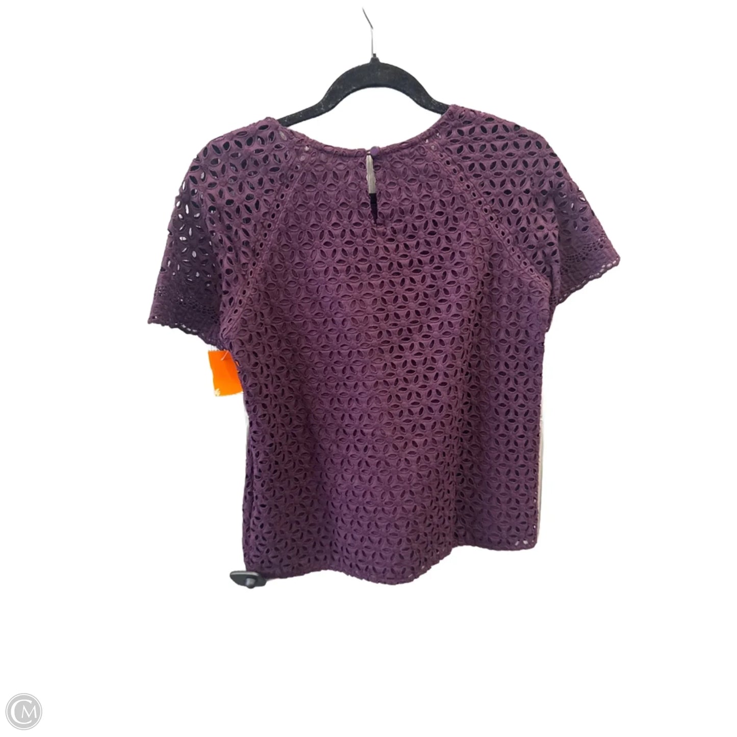 Top Short Sleeve By J. Crew In Purple, Size: Xs