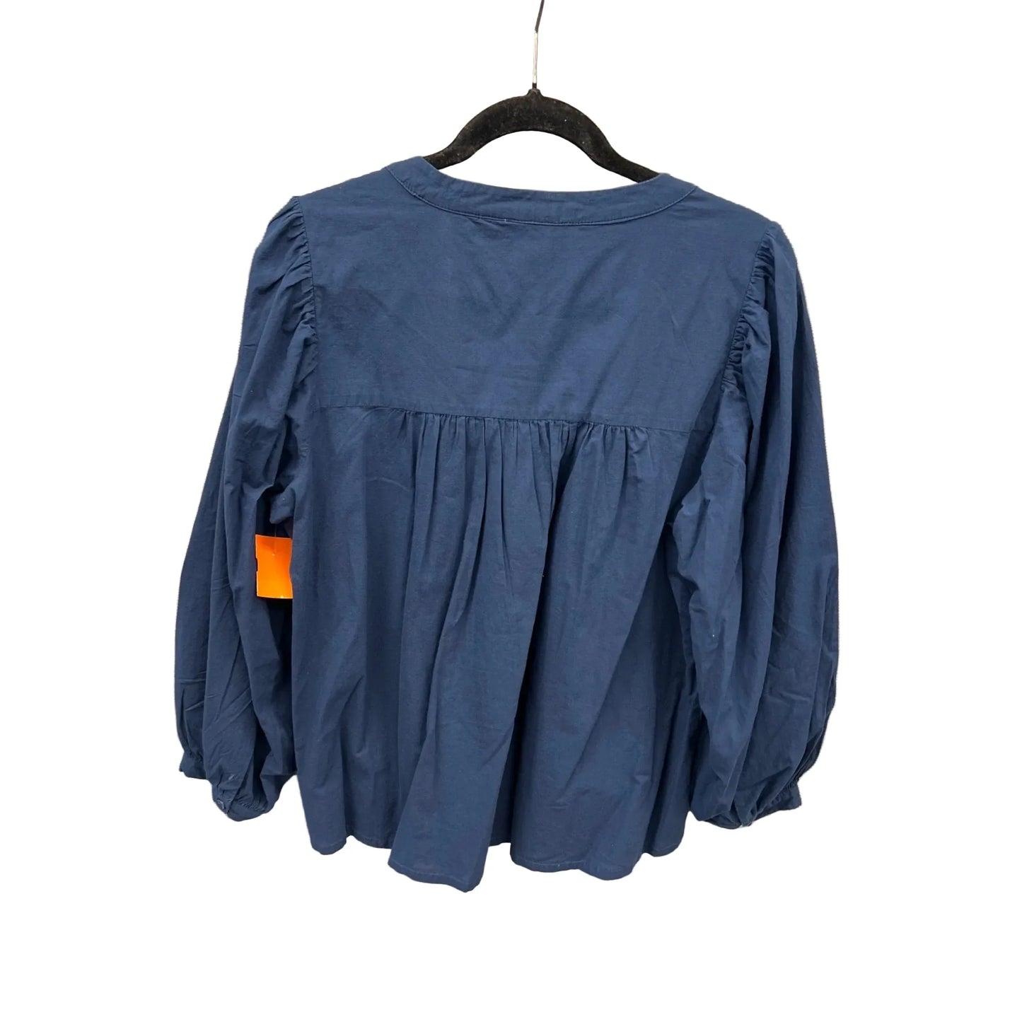 Top Long Sleeve By Calypso St Barth In Blue, Size: 1x