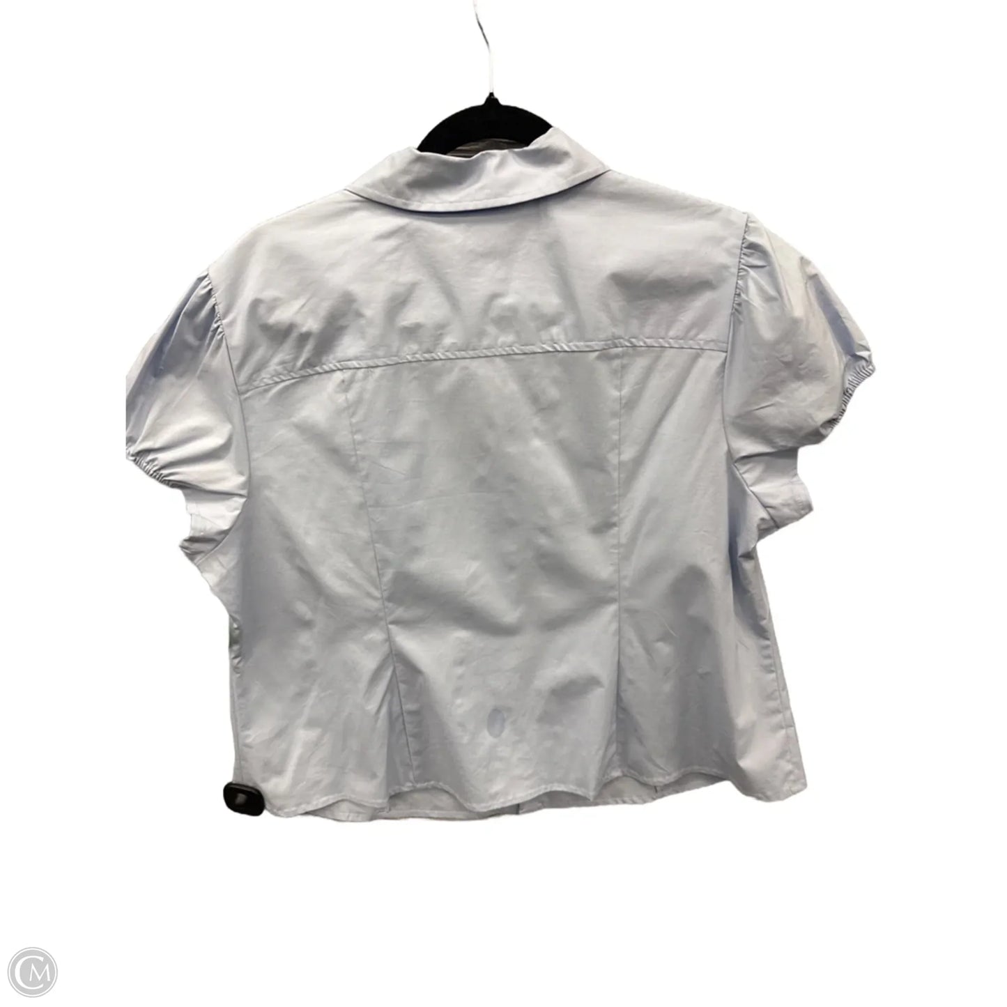 Top Short Sleeve By Wild Fable In Blue, Size: Xxl