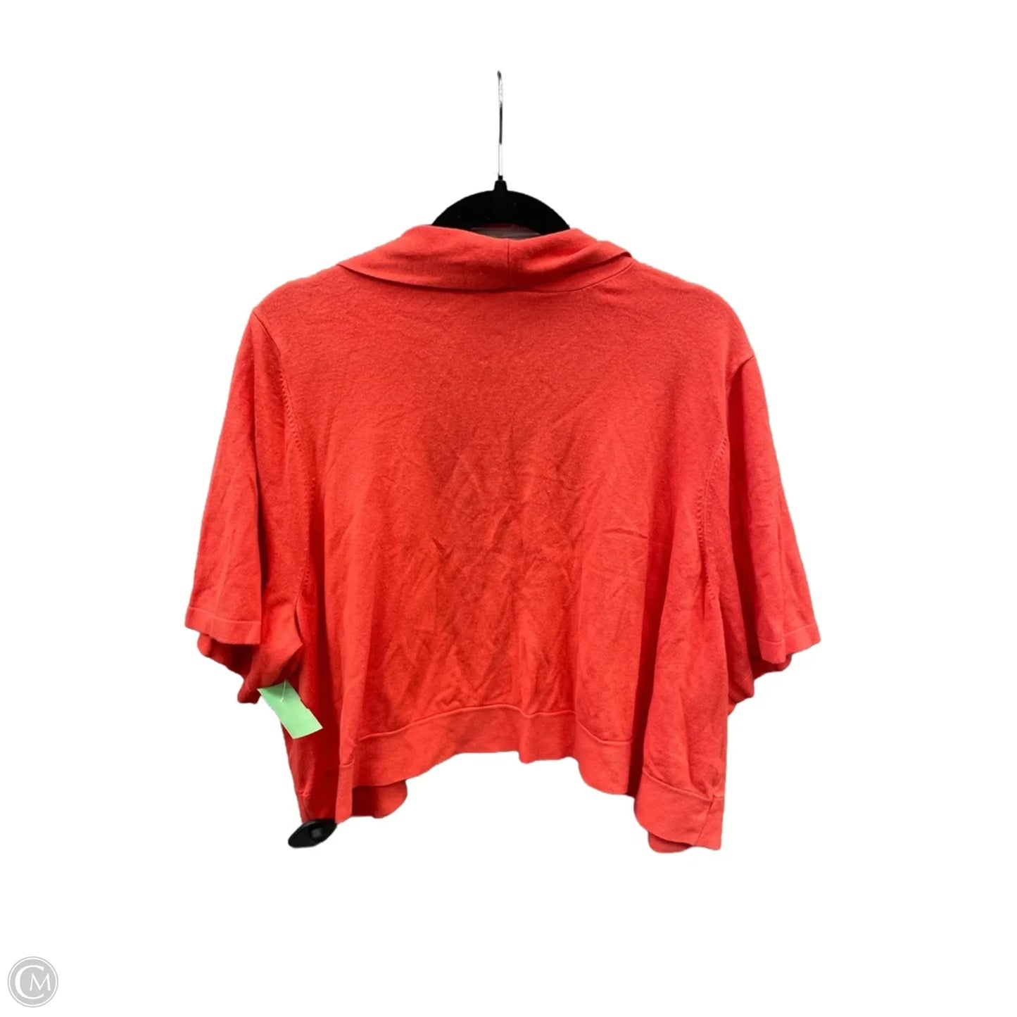 Cardigan By Catherines In Coral, Size: 3x