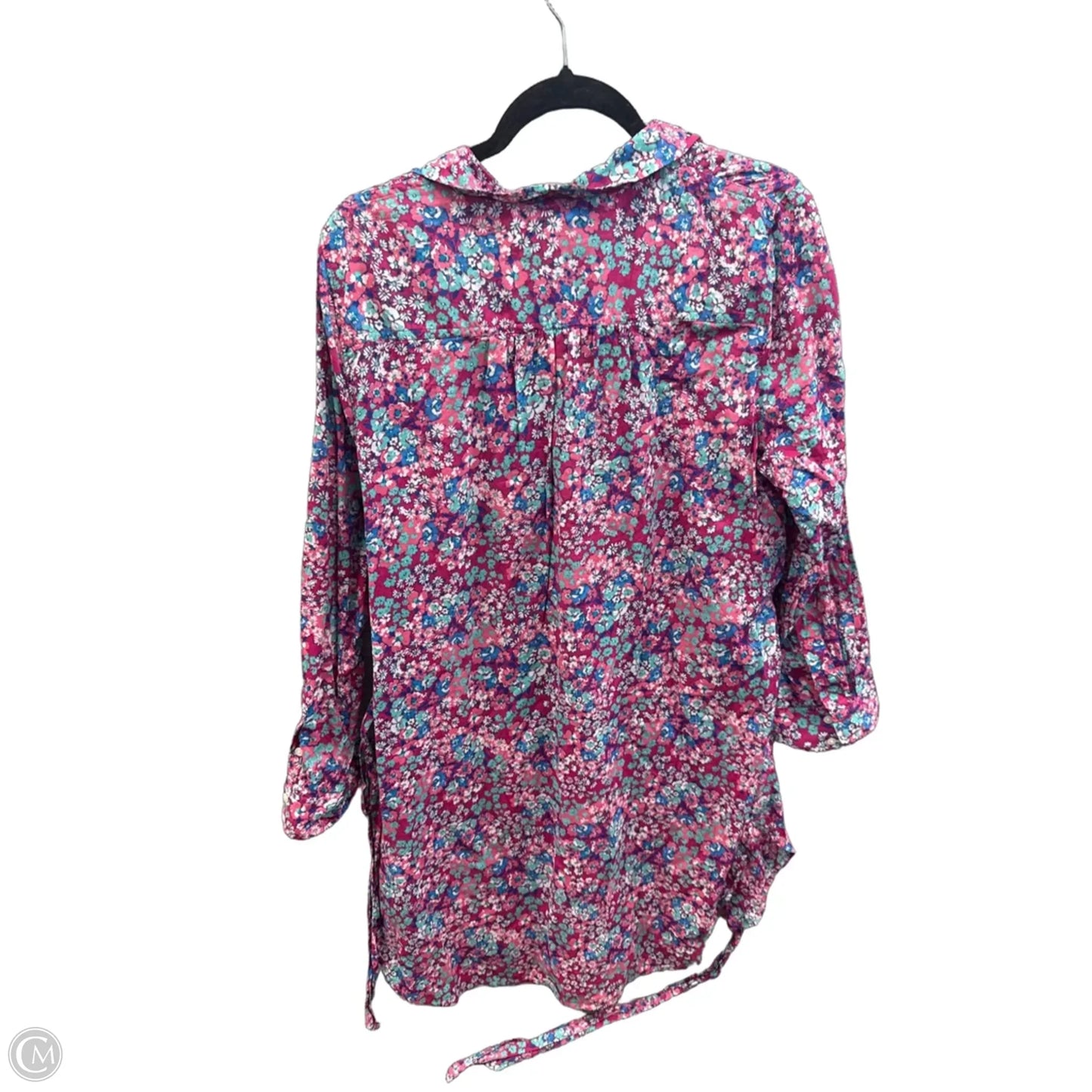 Dress Casual Midi By J. Crew In Floral Print, Size: Xl