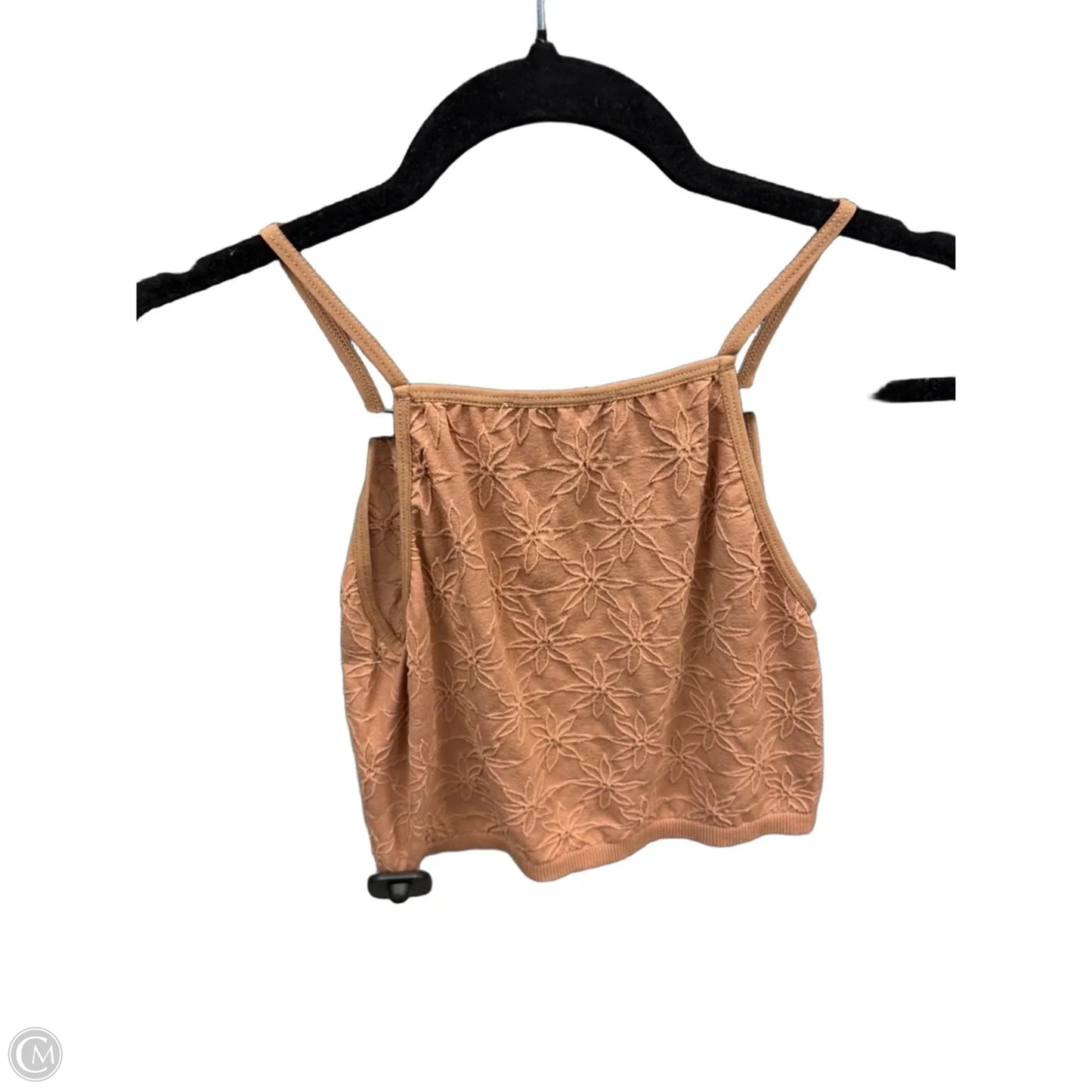 Top Sleeveless By Pink Rose In Brown, Size: M