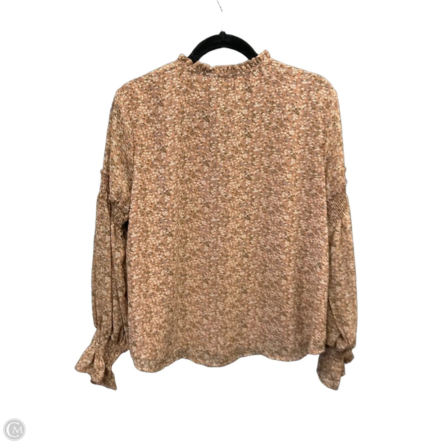 Top Long Sleeve By She + Sky In Pink, Size: M