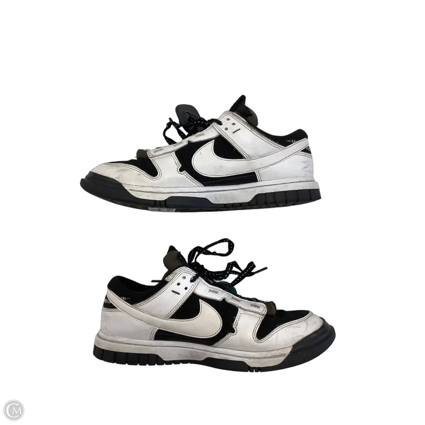Shoes Sneakers By Nike In Black & White, Size: 9.5