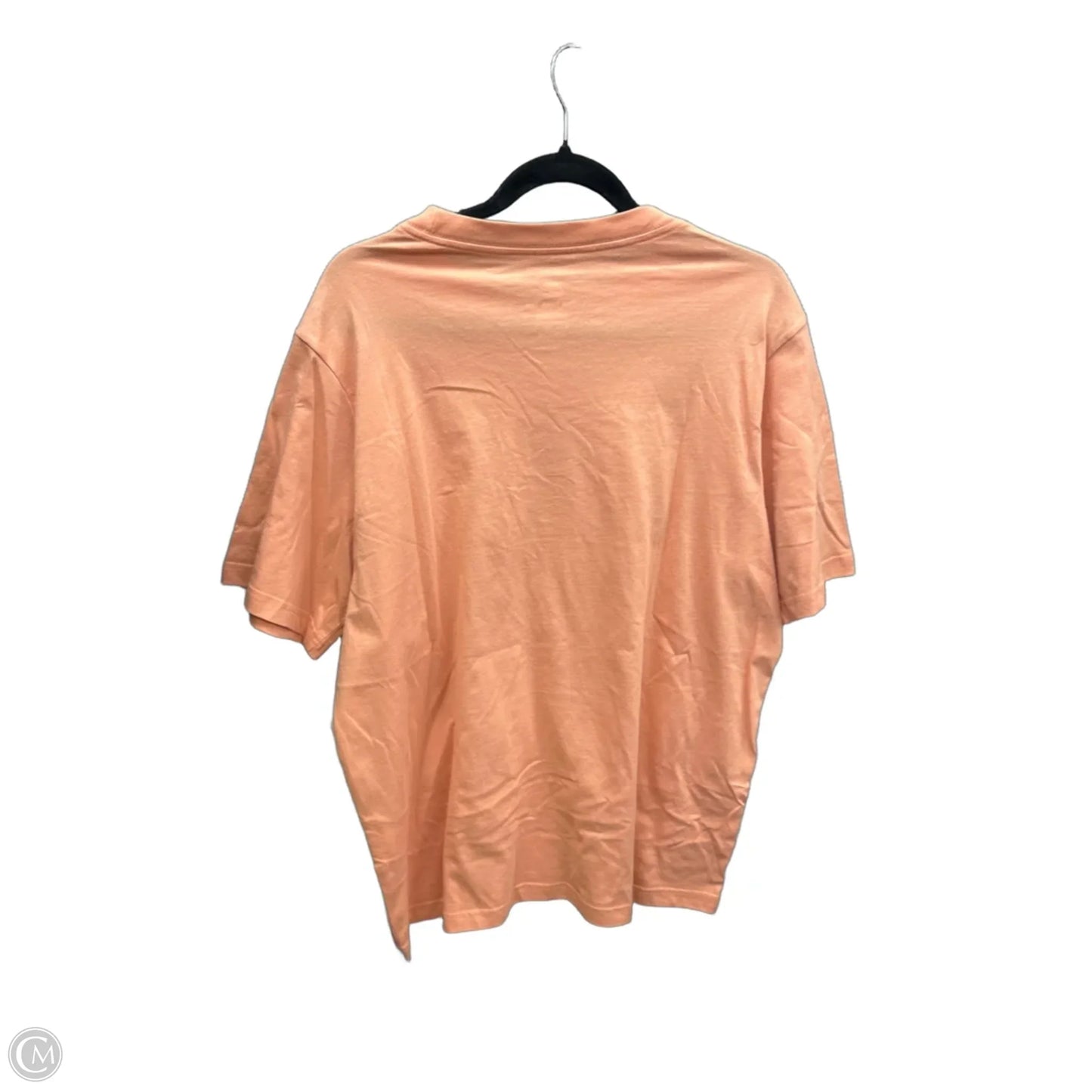 Top Short Sleeve By Nike Apparel In Orange, Size: M