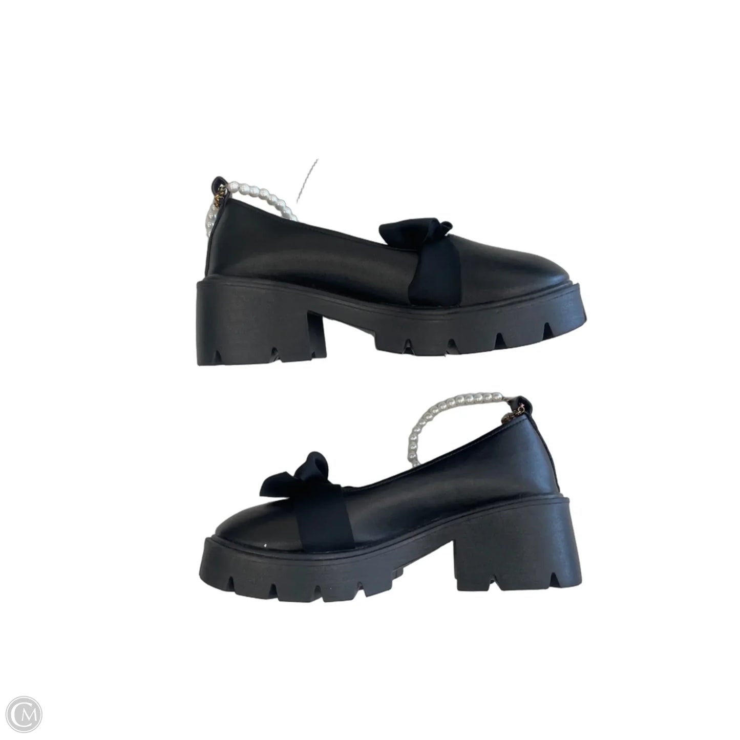 Shoes Flats By Clothes Mentor In Black, Size: 11
